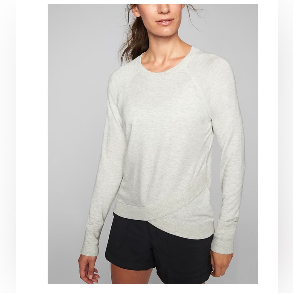 Athleta criss cross sweatshirt